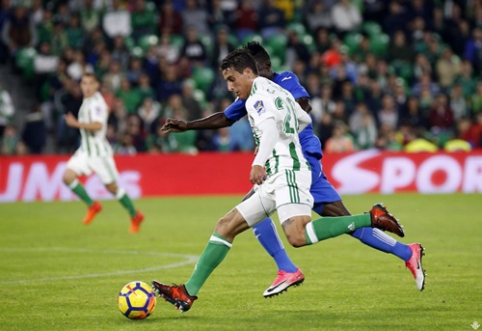 "Real Betis" secured a draw against "Getafe" (VIDEO)