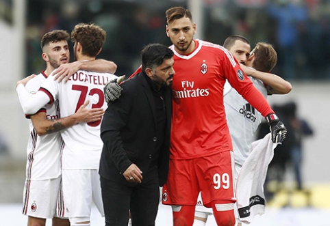 Having played in the anniversary match, G.Donnarumma: "I am happy defending the colors of Milan"