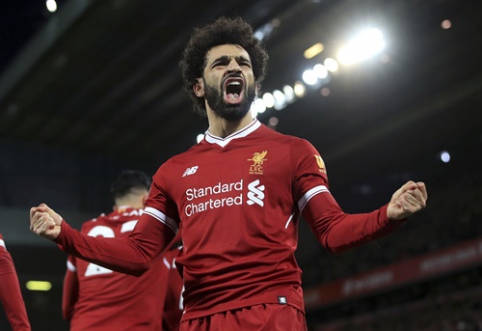 M. Salah's double leads "Liverpool" to victory, "Chelsea" breaks "Stoke" at home (VIDEO)