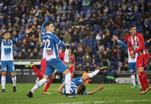 "Espanyol" beats "Atletico" at the end of the match (VIDEO)