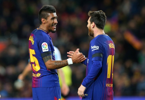 In Spain - Paulinho's double and L. Messi's missed penalty (VIDEO)