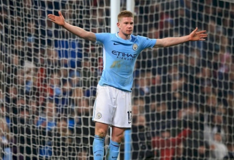 P. Guardiola: there are no words to describe De Bruyne's game