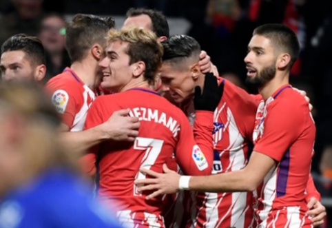 "La Liga": "Atletico" rises to second position after taking advantage of "Valencia's" failure