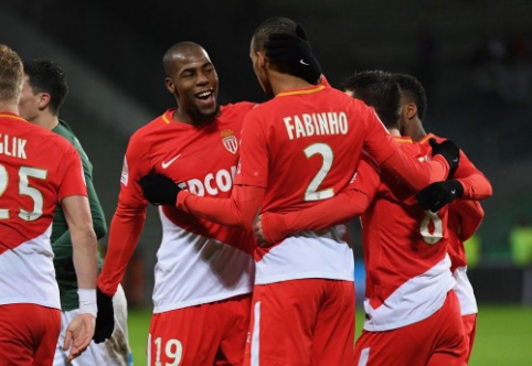 "Monaco" defeated "Saint-Etienne" on the road (VIDEO)