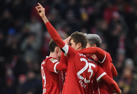 "Bayern" in Germany narrowly defeated the league's underdogs (VIDEO)