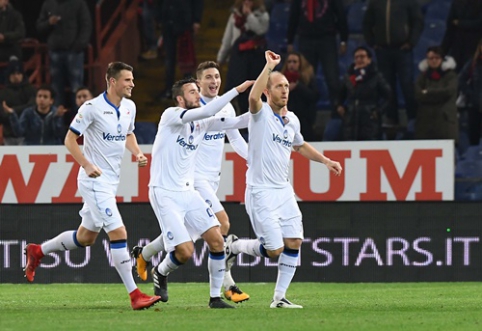 In Italy - tough victory for "Atalanta" team (VIDEO)