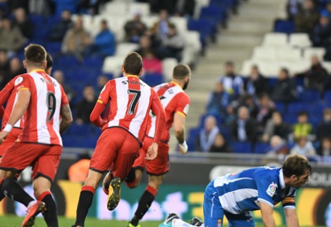 "Girona" surpassed "Espanyol" by a narrow margin