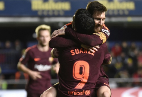 "Barcelona" defeated "Villarreal" in the tenth game only after a fierce battle (VIDEO)