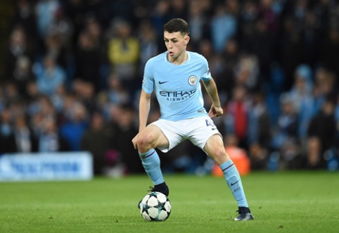 "Man City" included seventeen-year-old in the starting lineup in the Champions League