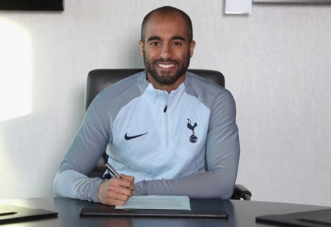 Official: L. Moura will continue his career at "Tottenham" club