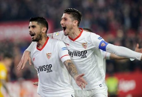 "Sevilla" defeats "Atletico" for the second time and advances to the King's Cup semi-final.