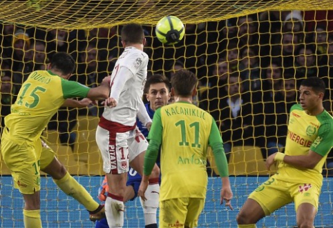 "Nantes" at home defeated "Bordeaux", "Toulouse" and "Lille" do not rise from the drop zone (VIDEO)