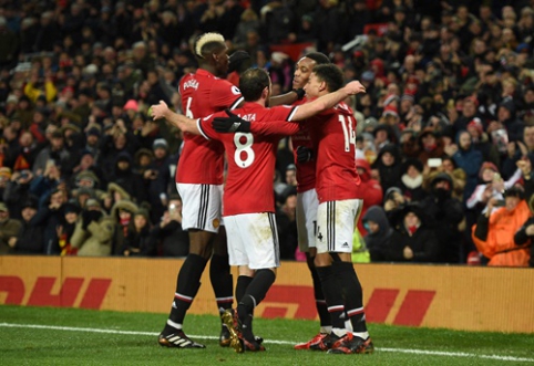 "Man Utd" struggled to deal with "Stoke City" (VIDEO)