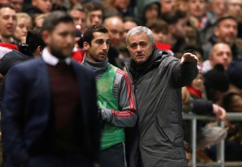 J. Mourinho hinted at H. Mkhitaryan's departure