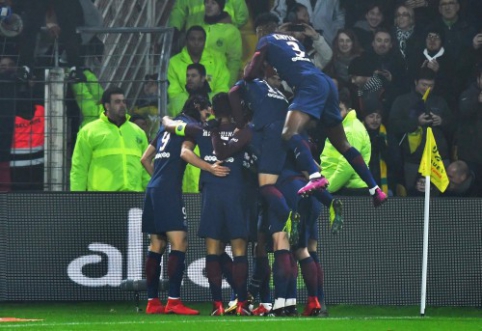 "Ligue 1": "Lyon" loses points, PSG crushes "Nantes" (VIDEO)