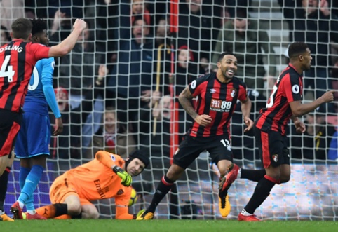 "Bournemouth" stunned "Arsenal" without a leader in the last four minutes (VIDEO)