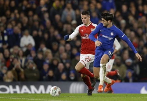 "Chelsea" and "Arsenal" separated in the League Cup semi-finals without goals (VIDEO)