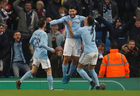 In the semifinals of the English League Cup - hard-fought victory for "Man City" (VIDEO)