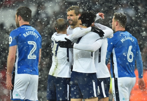 In the second half "Tottenham" scored goals - FA Cup quarterfinals (VIDEO)