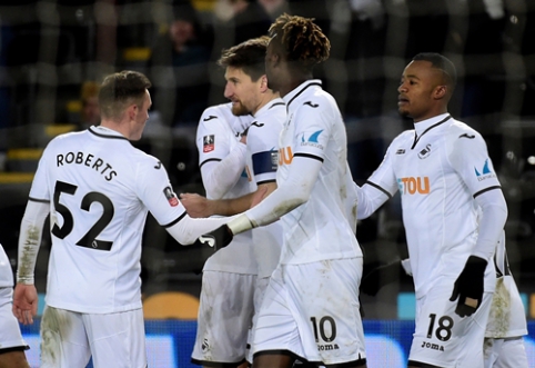 "Swansea" - FA Cup quarterfinal (VIDEO)