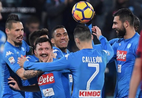 "Napoli" crushes "Cagliari" away (VIDEO)