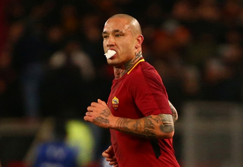 "The Fighter R.Nainggolan was not stopped and his teeth knocked out"