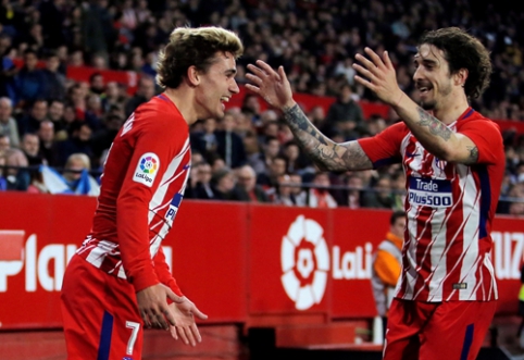 The downpour of goals in Seville ended with A. Griezmann's hat-trick and "Atletico" victory (VIDEO)