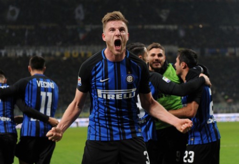 "Inter" central defenders saved the team in a tough battle against "Benevento" (VIDEO)