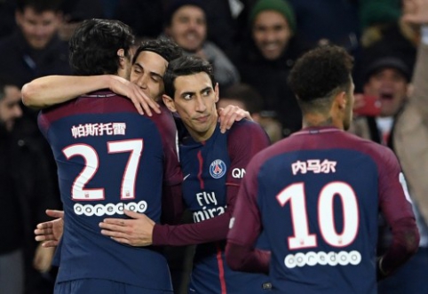 PSG at home promptly revenged against "Strasbourg", "Montpellier" dropped points (VIDEO)