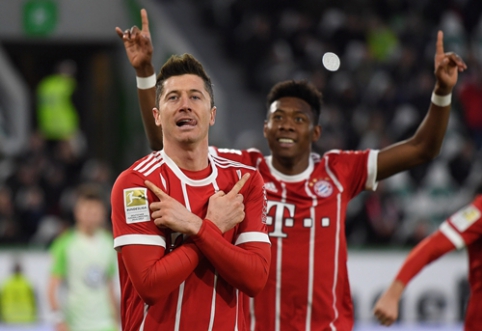 "Bayern" dramatically beat "Wolfsburg" at the end of the match (VIDEO)