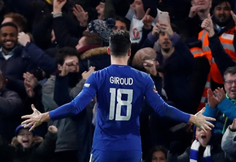 O. Giroud scored his first goal, and "Chelsea" advanced to the FA Cup quarterfinals (VIDEO)