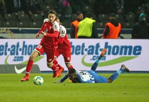 The 23rd round of the "Bundesliga" started with a victory for "Mainz" in Berlin (VIDEO)