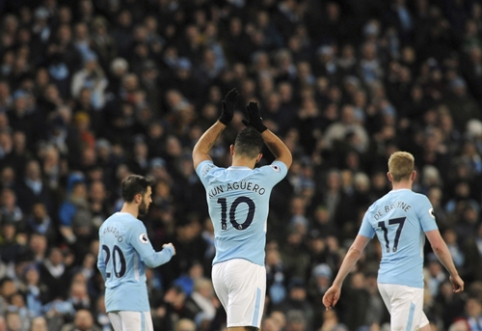 Four S. Aguero goals in the second half secured Manchester City's victory (VIDEO)