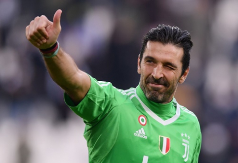 G. Buffon captured another historical achievement in the team "Juventus"