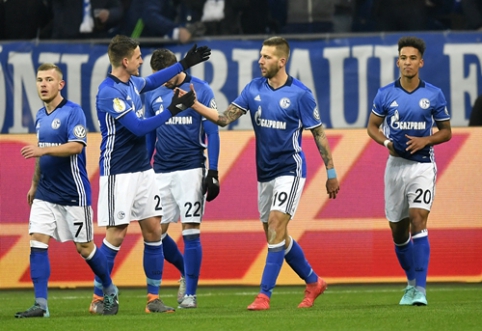 "Schalke" and "Eintracht" broke into the semi-finals of the German Cup (VIDEO)