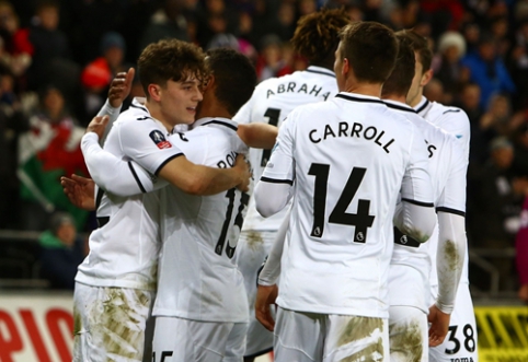 FA Cup: "Swansea" humiliated a fourth league club (VIDEO)