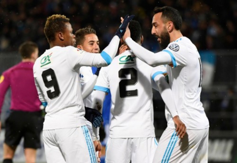 "Marseille" scored as many as nine goals in the cup, A. Di Maria led PSG to victory (VIDEO)