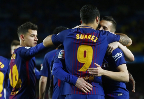 "Barcelona" - one step in the King's Cup final (VIDEO)