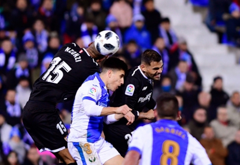 In the first King's Cup semi-final match - "Sevilla" and "Leganes" are tied (VIDEO)