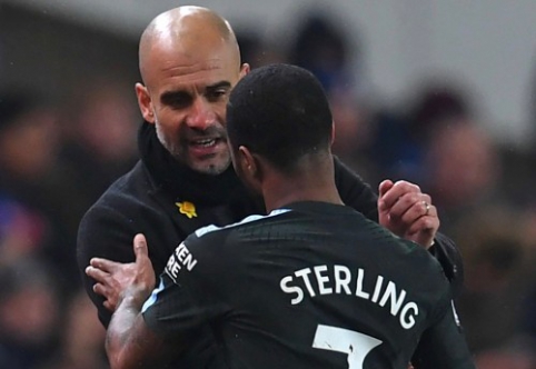 P. Guardiola: It is very important to keep Sterling