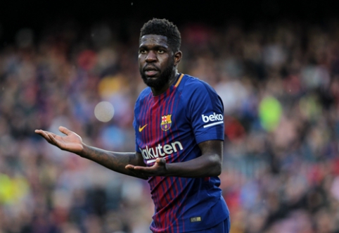 S. Umtiti considers the possibility of leaving "Barca" after receiving a call from J. Mourinho