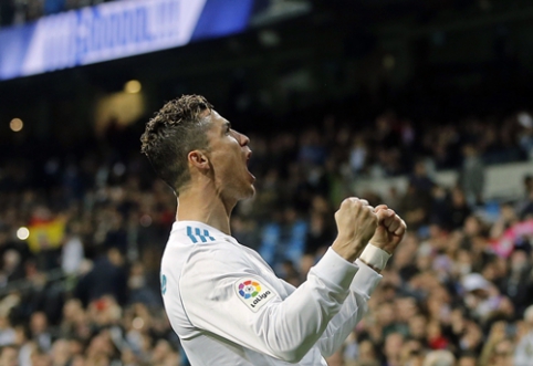 Furious C. Ronaldo climbed to the top of the most productive European players