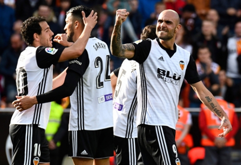 "Valencia" extended their winning streak in "La Liga" championships (VIDEO)