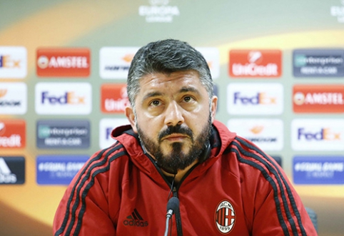 G.Gattuso: "I don't want to talk about the referee"