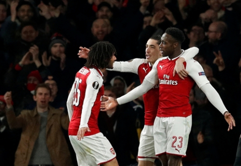 "Arsenal" beat "Milan" again, "Borussia" and "Lyon" finished their performance (VIDEO)