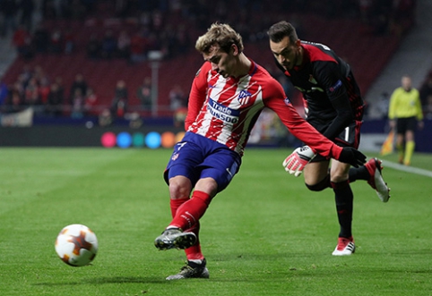 A. Griezmann started looking for a home in Barcelona