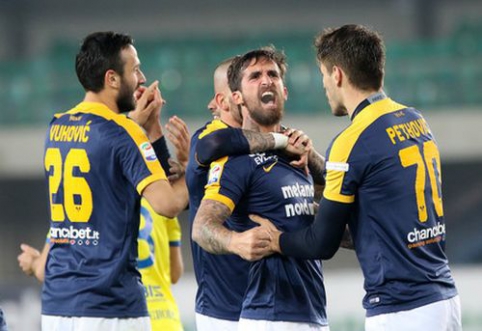 "Hellas" claimed an important victory against "Chievo" (VIDEO)