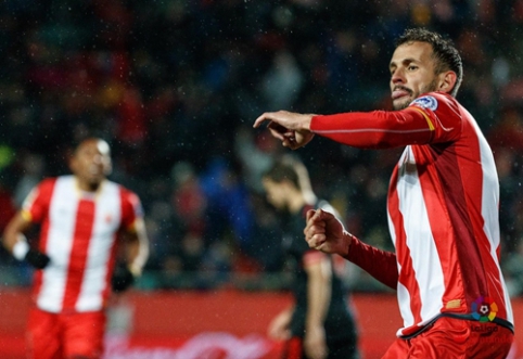 "Girona" rose to sixth position in the Spanish league (VIDEO)