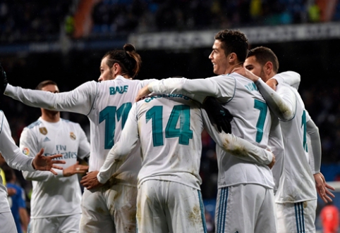 C. Ronaldo's double secures Real's victory against Getafe (VIDEO)