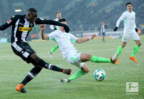 After conceding two goals, "Werder" came back to draw against "Gladbach" (VIDEO)